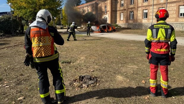Bomberos vehículos eléctricos