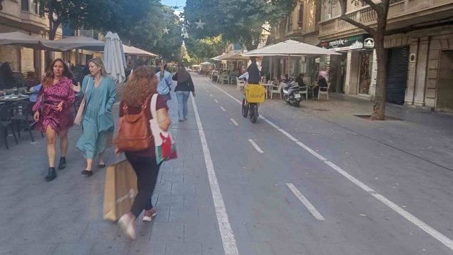 Palma carril bici Blanquerna