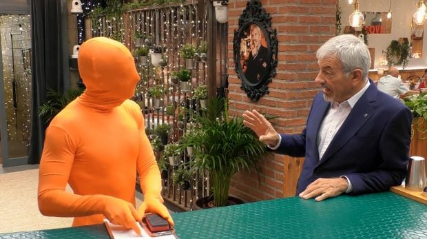 Pasajero Zeta con Carlos Sobera. (Mediaset)