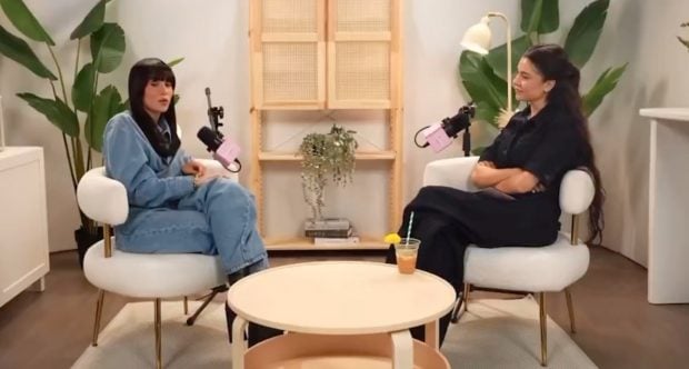 Aitana en el podcast de 'Se regalan dudas'. (X)