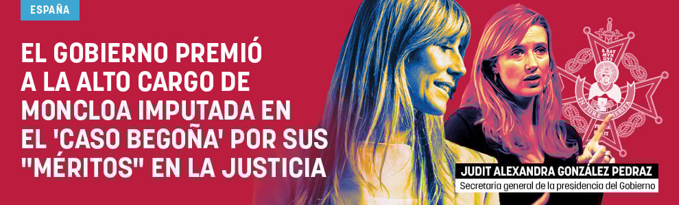 El Gobierno premió a la alto cargo de Moncloa imputada en el