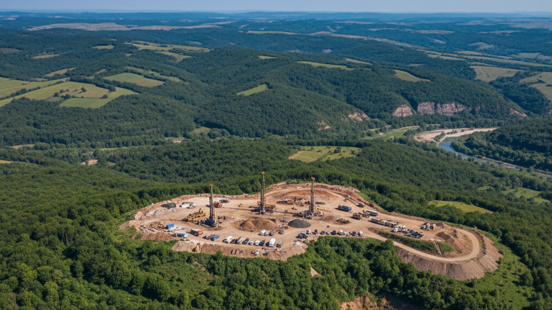 Ilustración ficticia de Timok, en Serbia. Foto: ilustración propia.