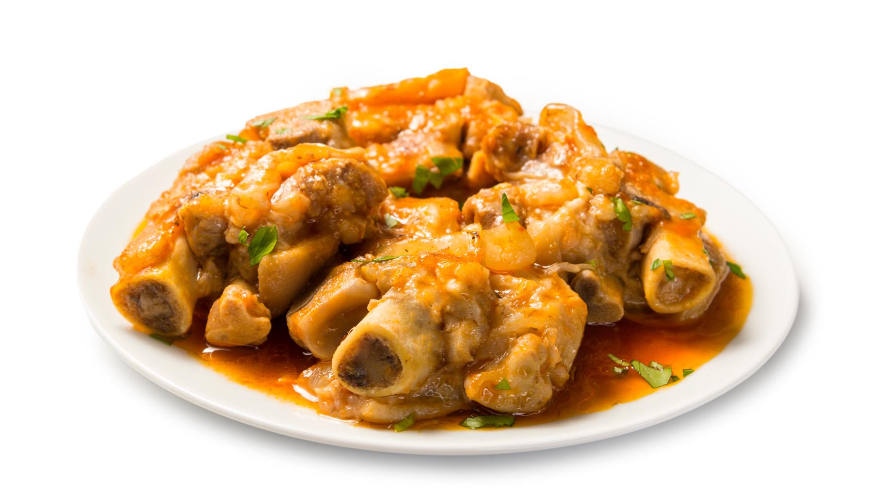 manitas de cerdo a la cordobesa.