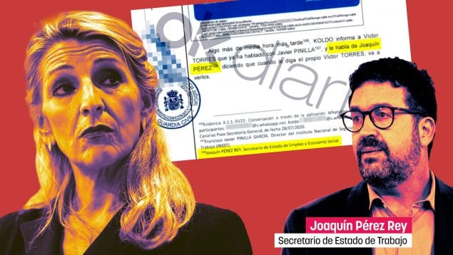 Yolanda Díaz, UCO, mascarillas, Torres, Canarias