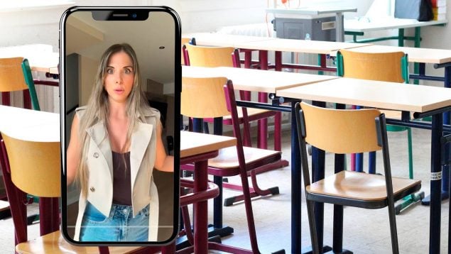 Profesora denuncia en TikTok la actitud de los alumnos, profesora de matemáticas y los problemas de los niños, por qué los niños ya no atienden en clase, maestra llama gandules a los alumnos.