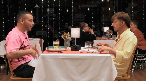Víctor y Abel, participantes de 'First Dates'. (Mediaset)