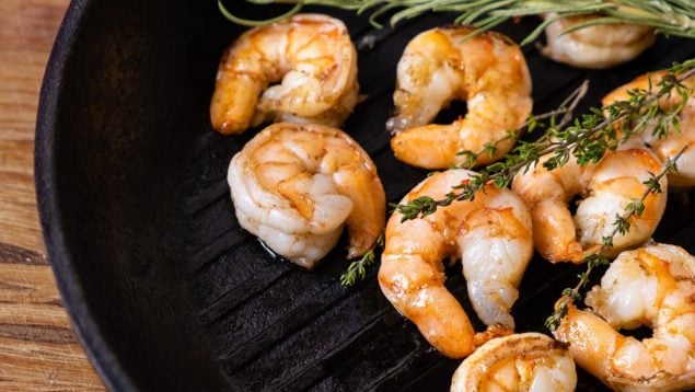 Gambas a la plancha, truco, truco de cocina