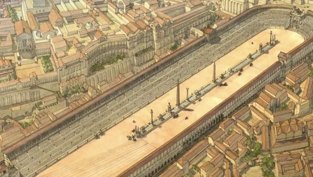 Hipódromo, historia, arqueología