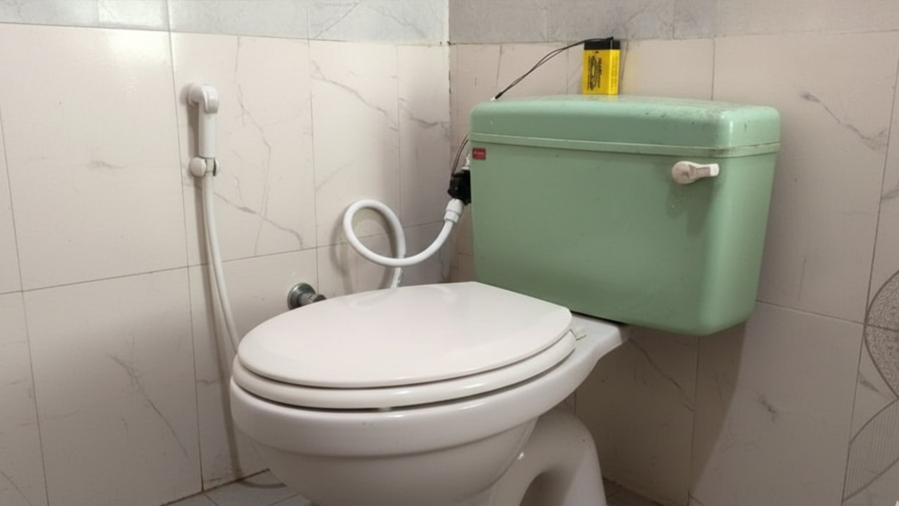 El futuro llegó: un estudiante inventa un sistema para crear energía cada vez que tira de la cadena del inodoro