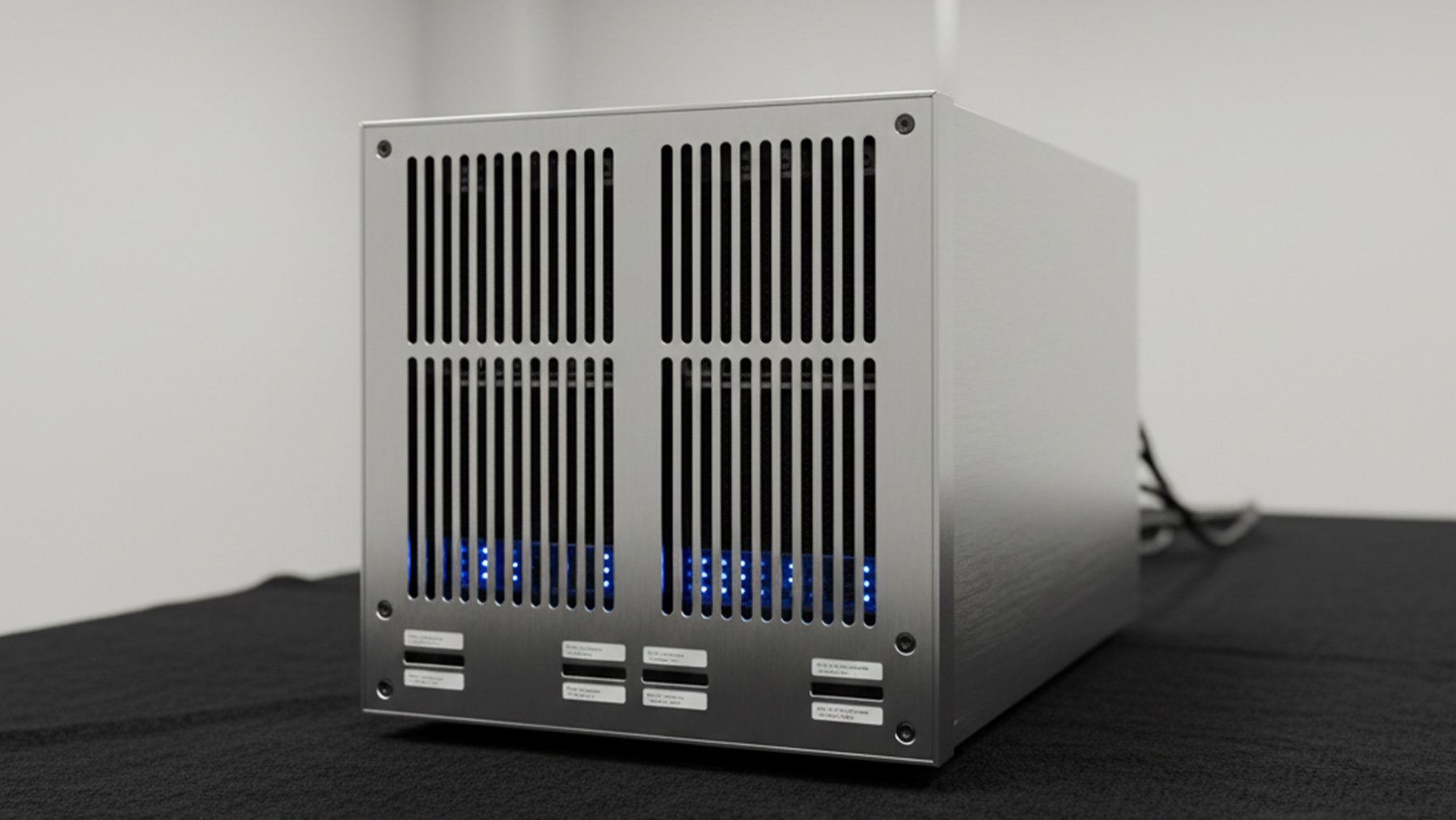 Ilustración ficticia de un superordenador con IA. Foto: ilustración propia.