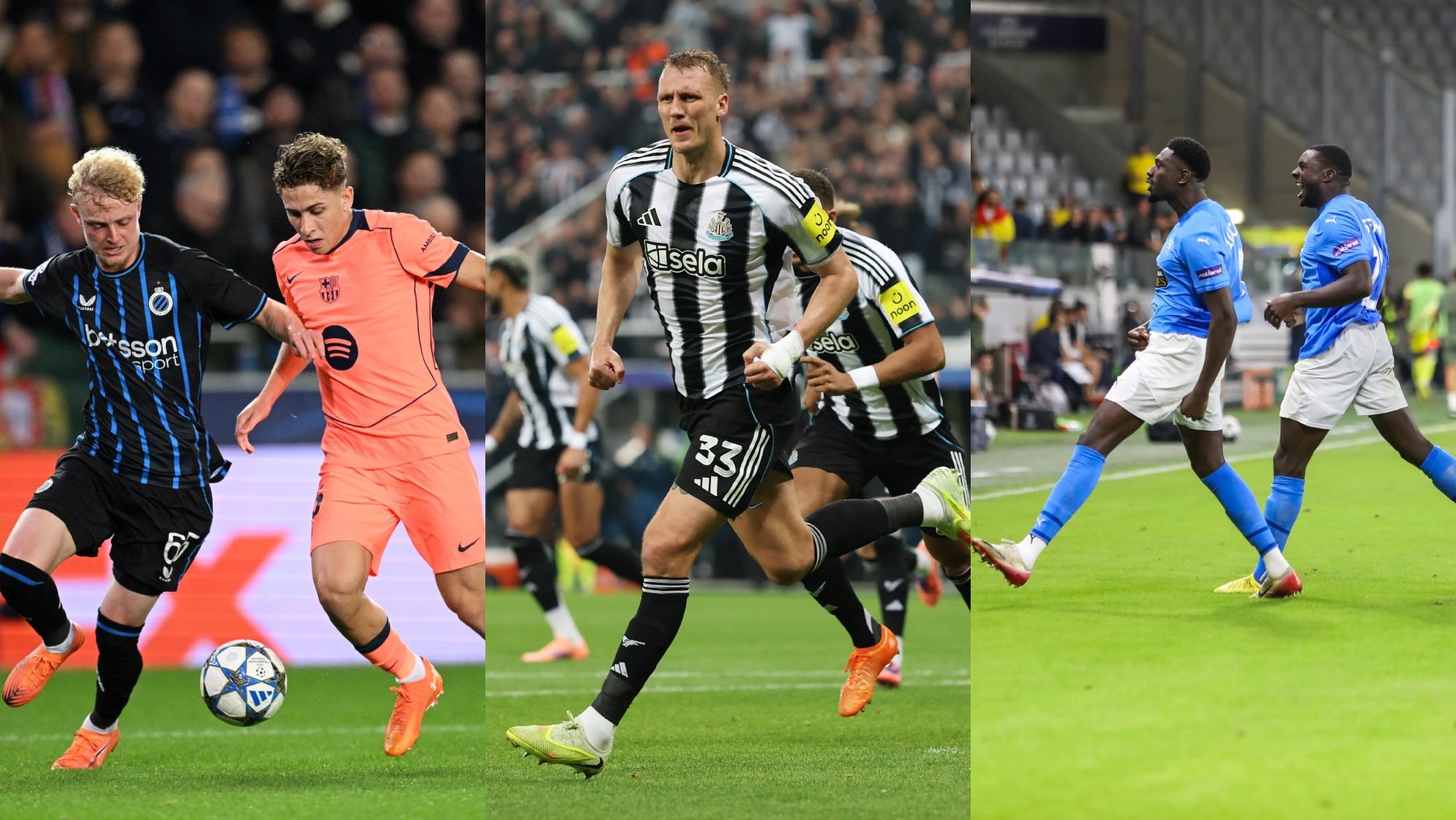 Los equipos de la Liga no pudieron sumar ninguna victoria en Champions el día de ayer. (Getty y EP)