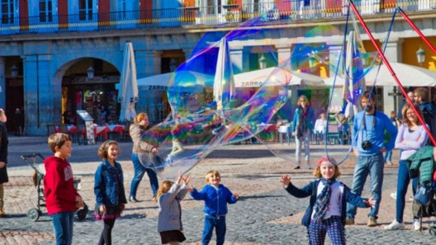 fin semana Madrid niños