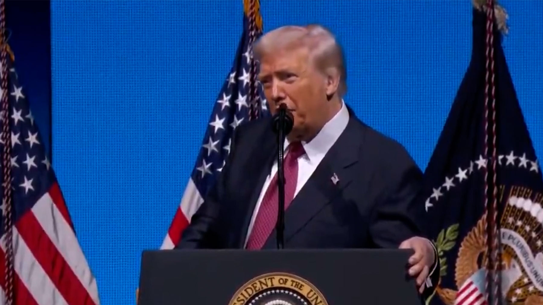 Donald Trump, presidente de Estados Unidos.