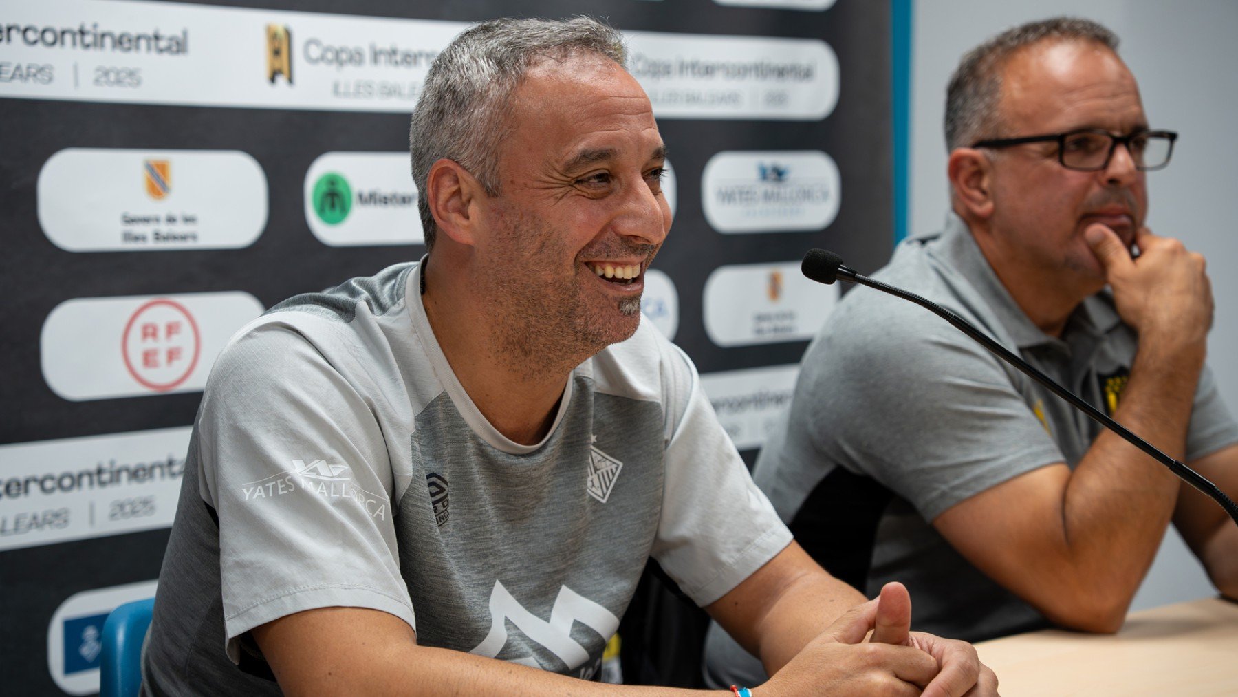 Vadillo, en la rueda de prensa.