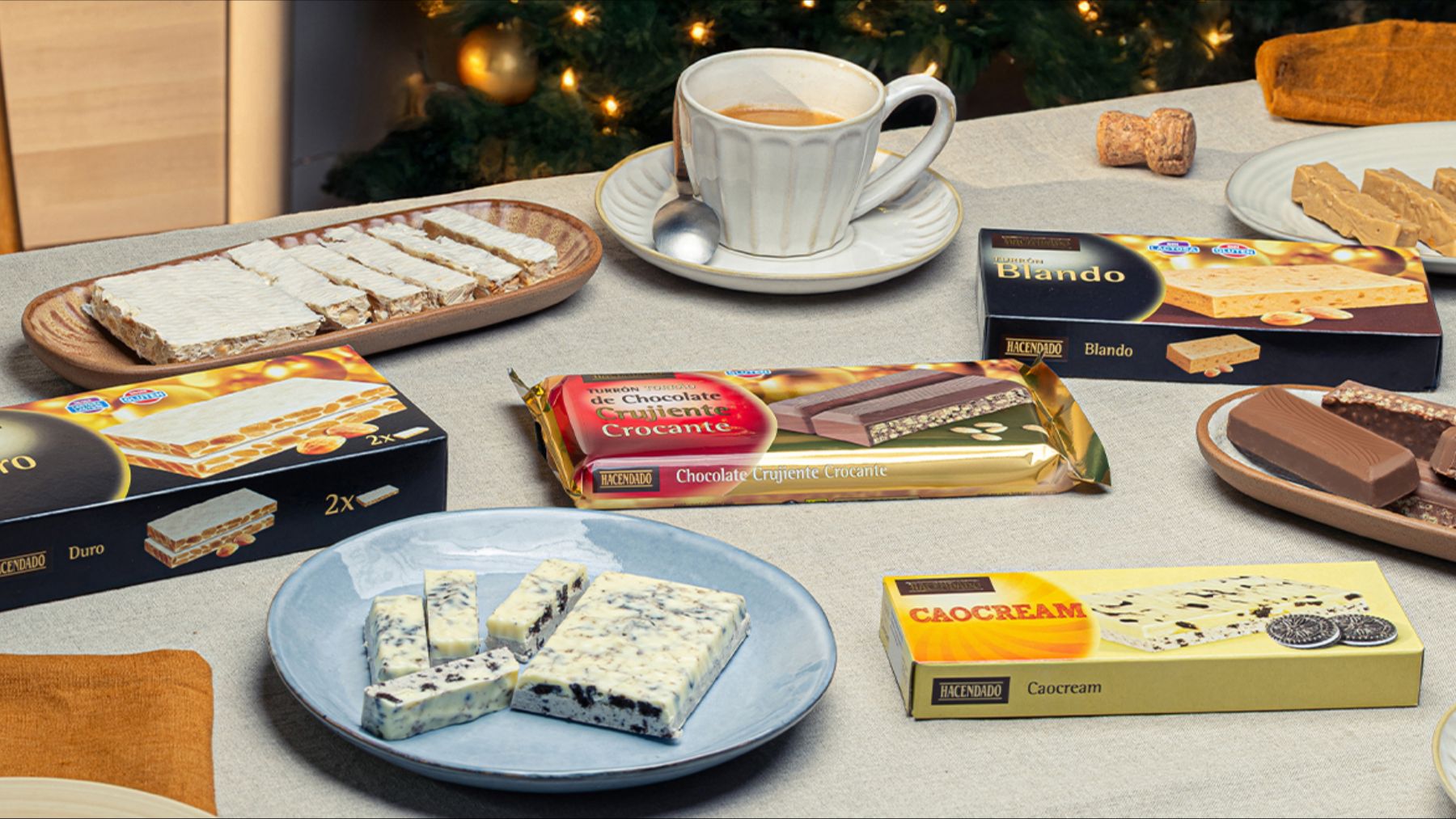 Turrones de Mercadona.