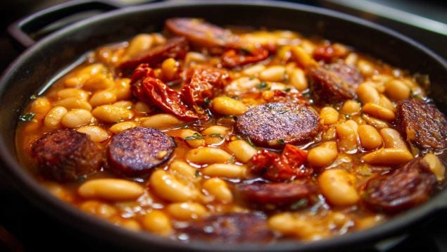 Guiso de alubias