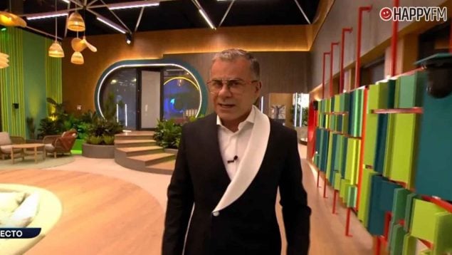 Joerge Javier Vázquez en la casa de Gran Hermano 20 (Mediaset).