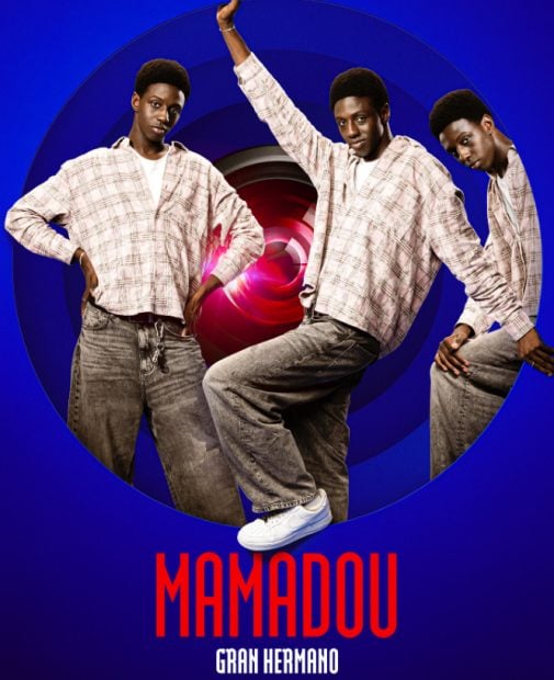 Mamadou, concursante de Gran Hermano 20. (Mediaset)