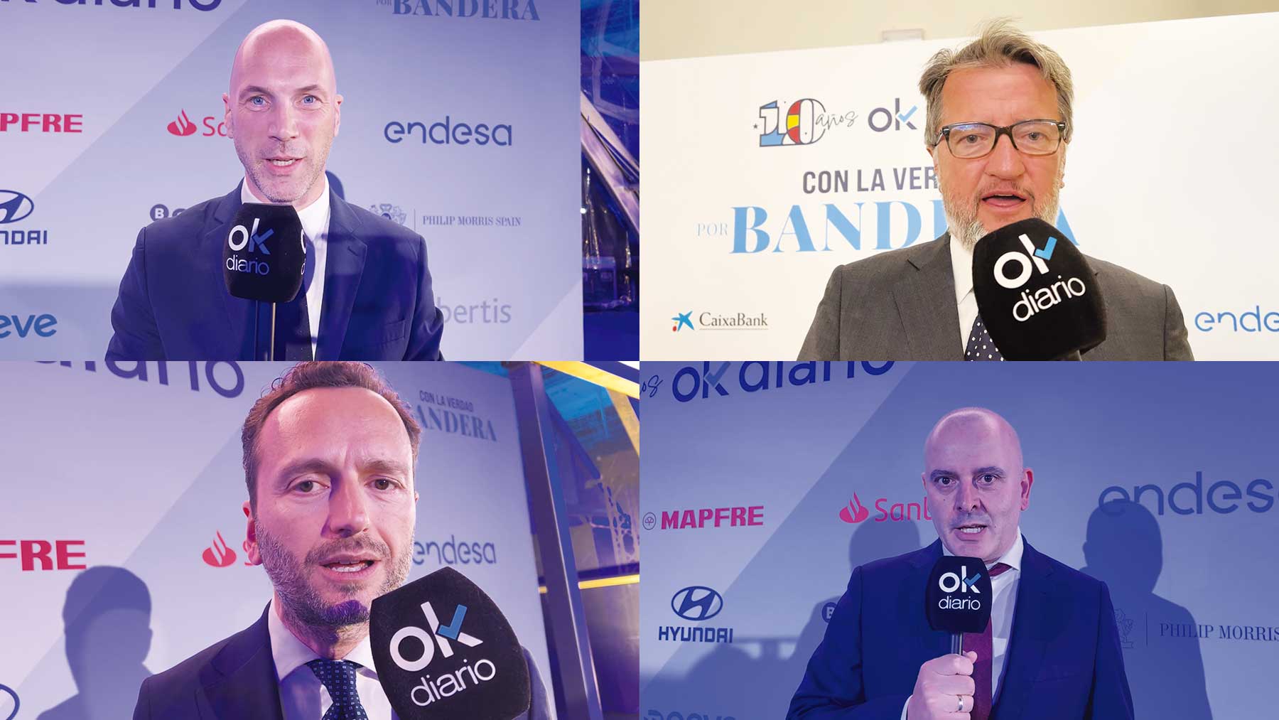 Personalidades del sector de la automoción en el X Aniversario de OKDIARIO