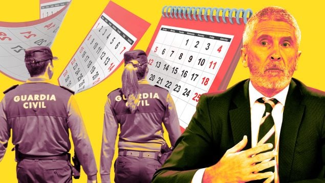 Marlaska, Guardia Civil, guardias civiles, chapuza, festivos, complemento de productividad