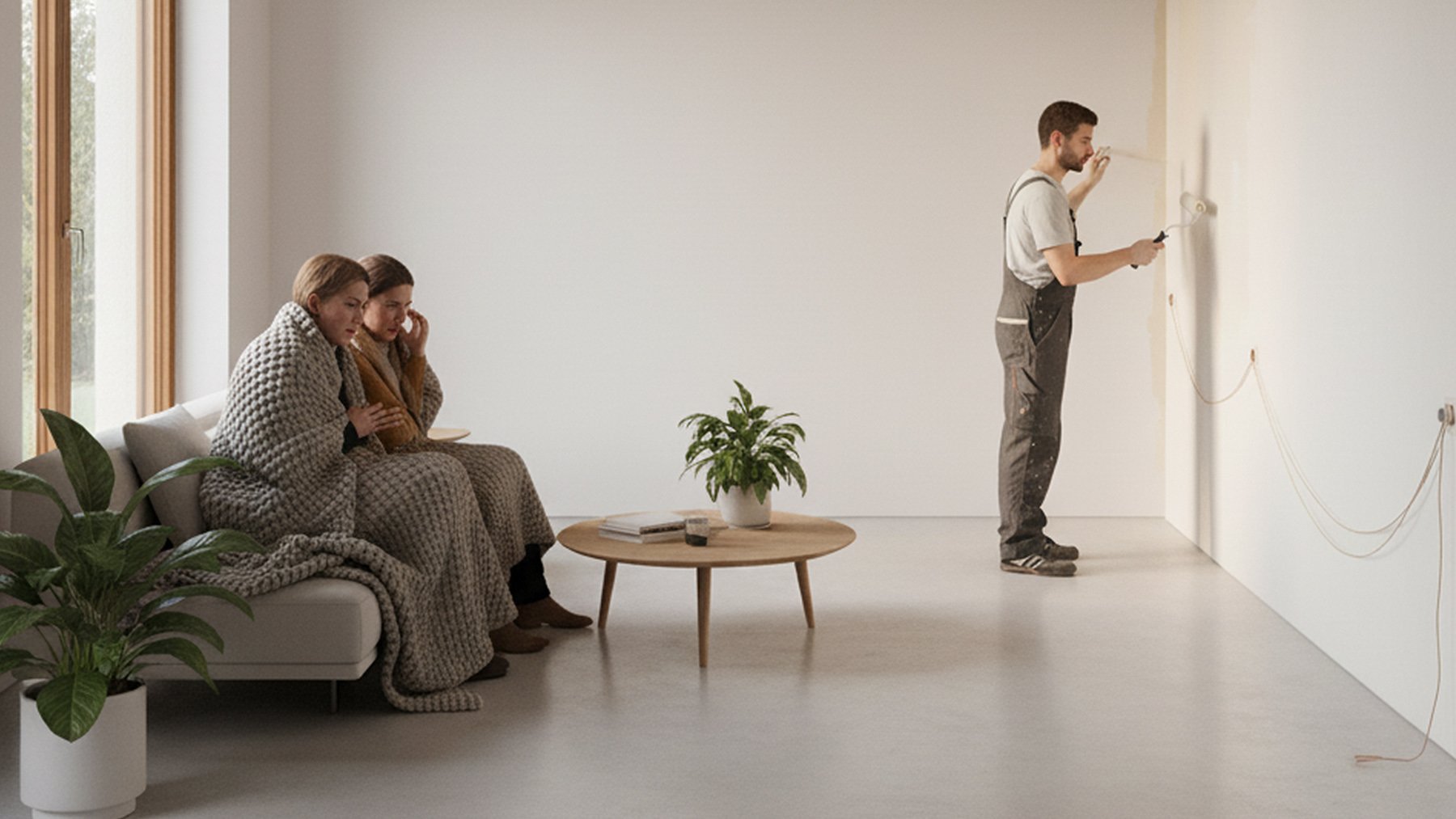 Ni radiadores ni aerotermia: el revolucionario invento invisible que climatiza una casa y consume un 40% menos