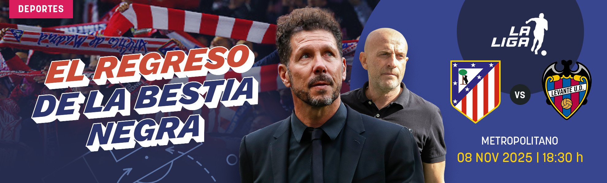 Atlético-Levante: el regreso de la bestia negra