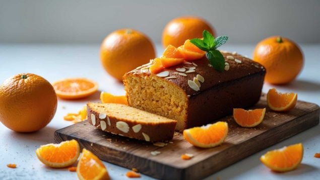 Postre de mandarina