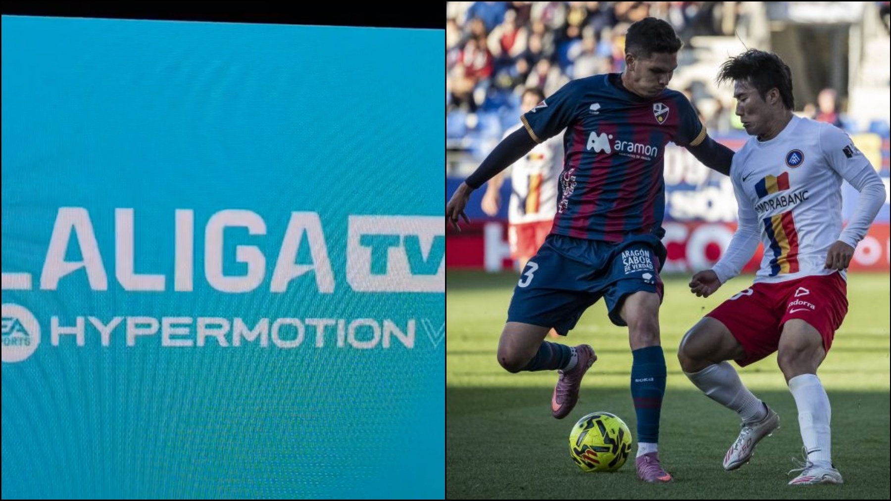 Apagón televisivo en Segunda.