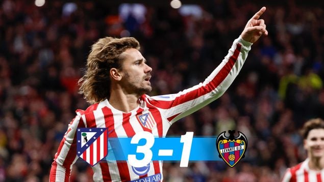 Antoine Griezmann, Atlético de Madrid, Levante