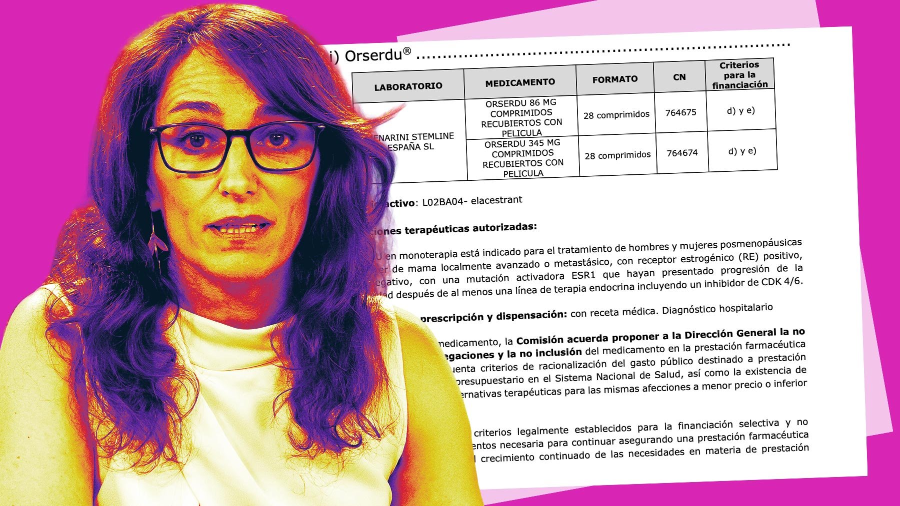Mónica García rechaza financiar un fármaco que reclaman las pacientes de cáncer de mama metastásico