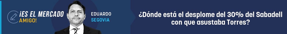 ¿Dónde está el desplome del 30% del Sabadell con que asustaba Torres?