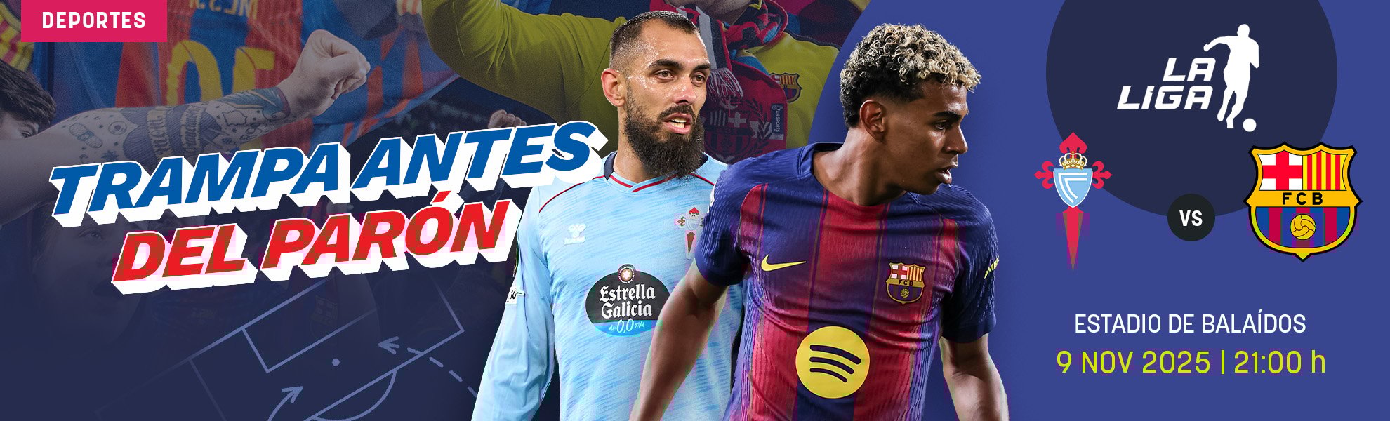 Celta de Vigo-Barcelona: trampa antes del parón