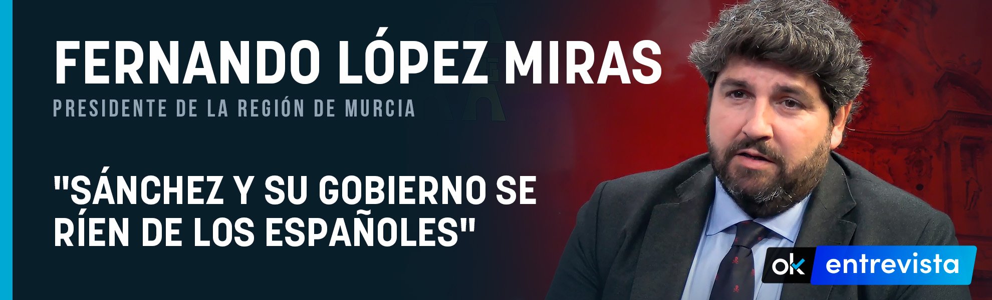 Fernando López Miras: Sánchez y su gobierno se ríen de los españoles
