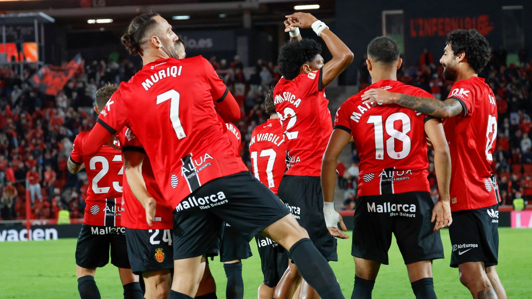 1-0. El Mallorca abrocha tres puntos que valen su peso en oro