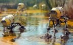 robots agua