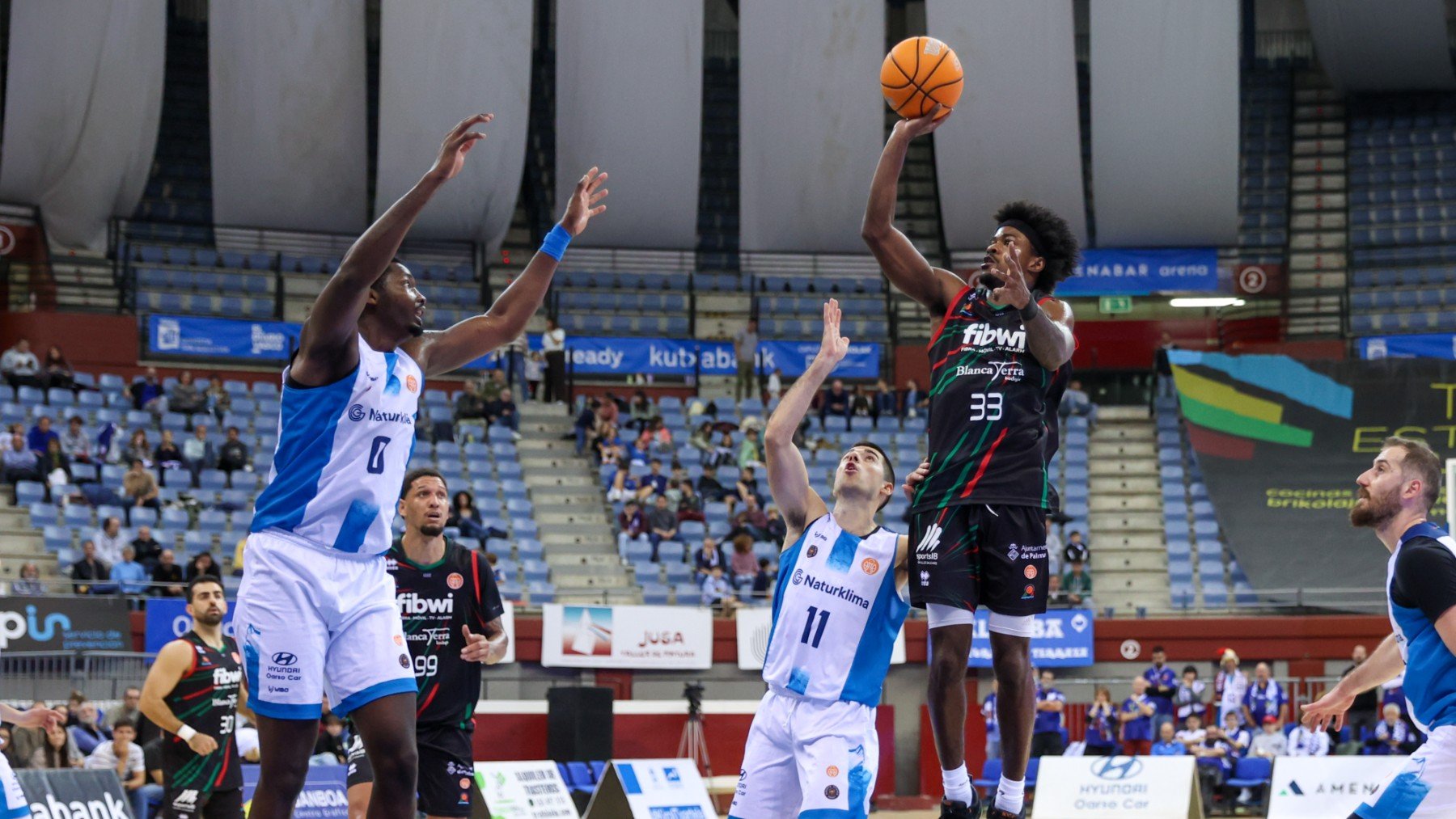 65-71. Victoria de prestigio del Fibwi Palma en Gipuzkoa