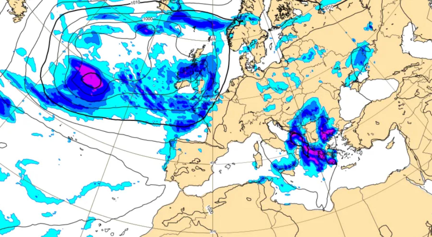 Lluvias torrenciales en camino: AEMET avisa de la borrasca atlántica y activará alertas en media España