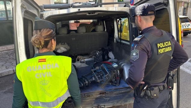 motor patera puerto Palma robo