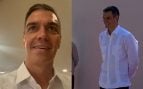 Pedro Sánchez guayabera