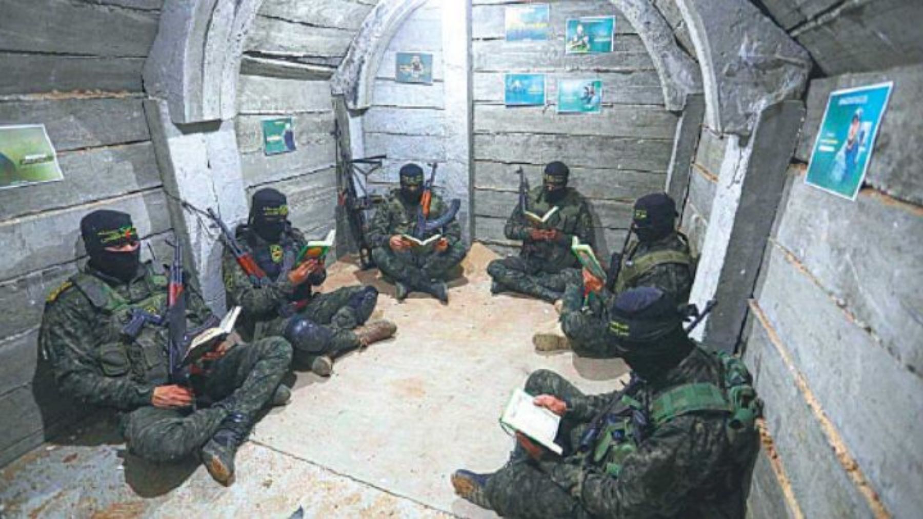 Unos 200 terroristas de Hamás están atrapados en los túneles de Gaza que ahora controla Israel