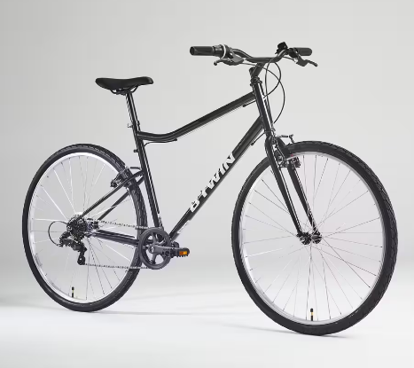 Bicicleta todocamino Riverside 100 en color negro