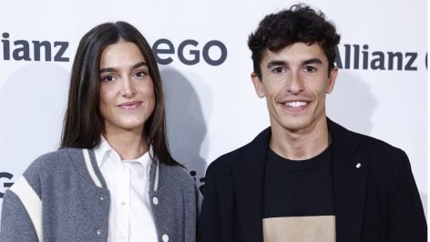 Gemma Pinto con Marc Marquez. (Foto: Gtres)