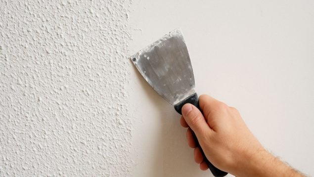 Gotelé, pared, truco, hogar, curiosidades