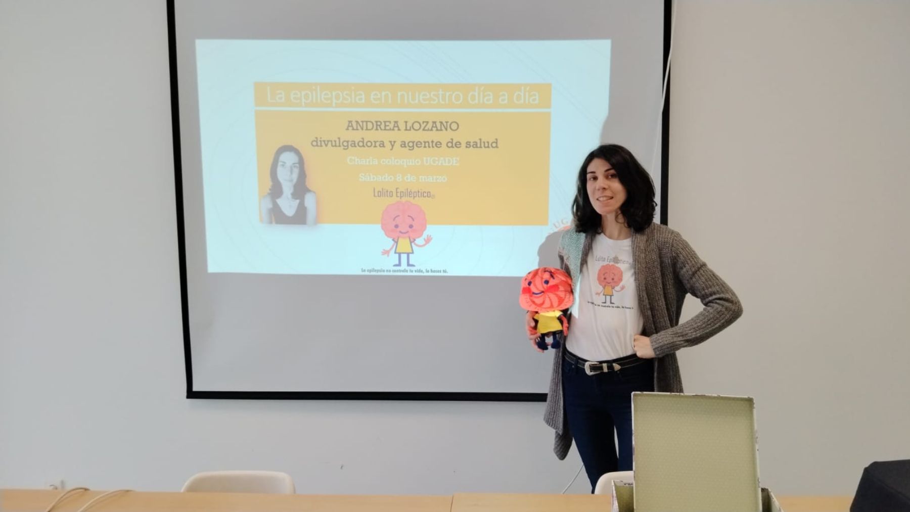 Andrea Lorenzo: Tras mi primera crisis de epilepsia pensé que mi vida se había destruido