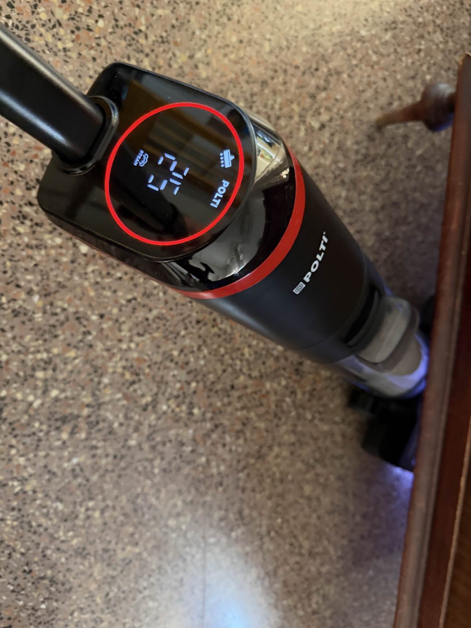 Polti Rollysteam WD20 - Aspirateur Laveur à Vapeur, Autonettoyant - Pour Sols, Tapis, 750 W