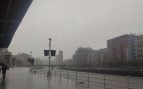 Lluvias intensas en Bilbao. (Europa Press)