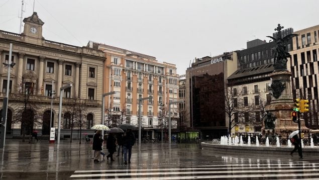 Zaragoza mantiene el frío. (Europa Press)