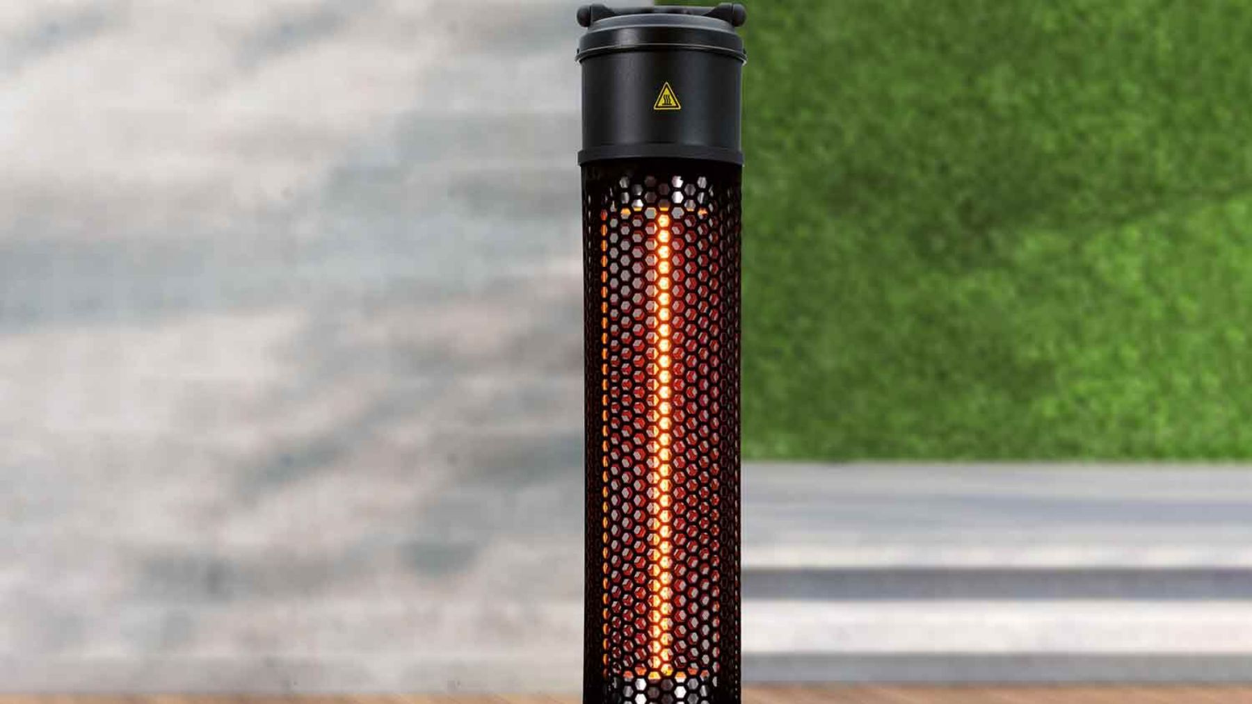 Calefactor halógeno de Lidl.