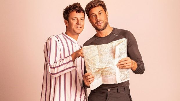 Aldo Comas y José Lamuño en Hasta el fin del mundo. (RTVE)