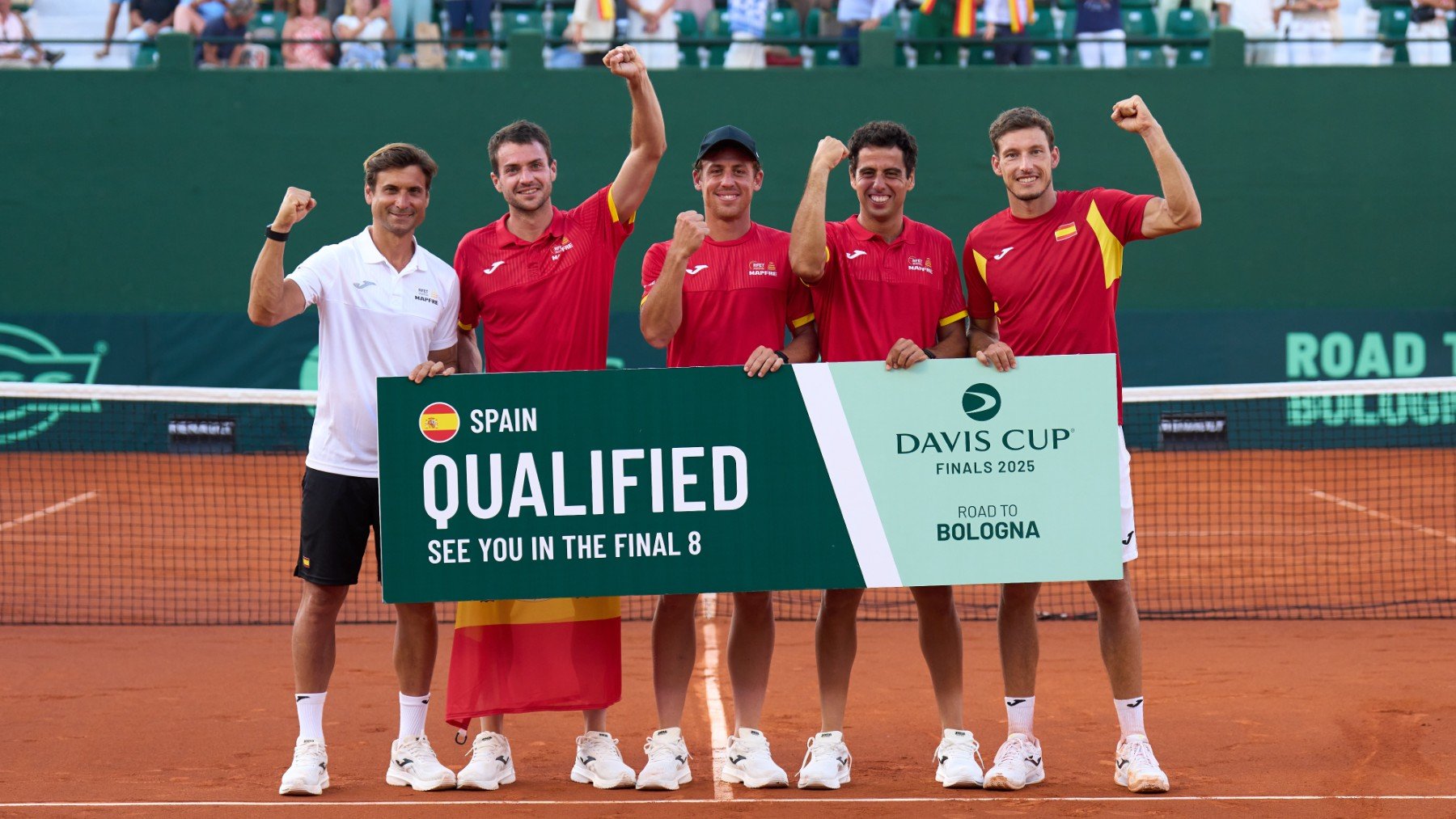 España ya mira a la Copa Davis: se concentra el sábado en Bolonia a la espera de Alcaraz y Granollers